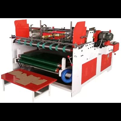 Semi Auto Folder Gluer for Die Punched Boxes
